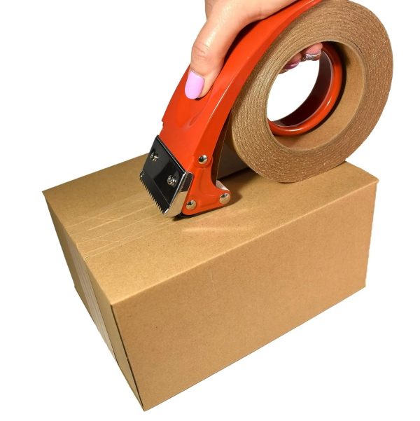 Alternative view of 1Pcs Sealing Packer Tape Dispenser Roller Tape Cutter Sealing Tape Holder Machine Express Packing Tool