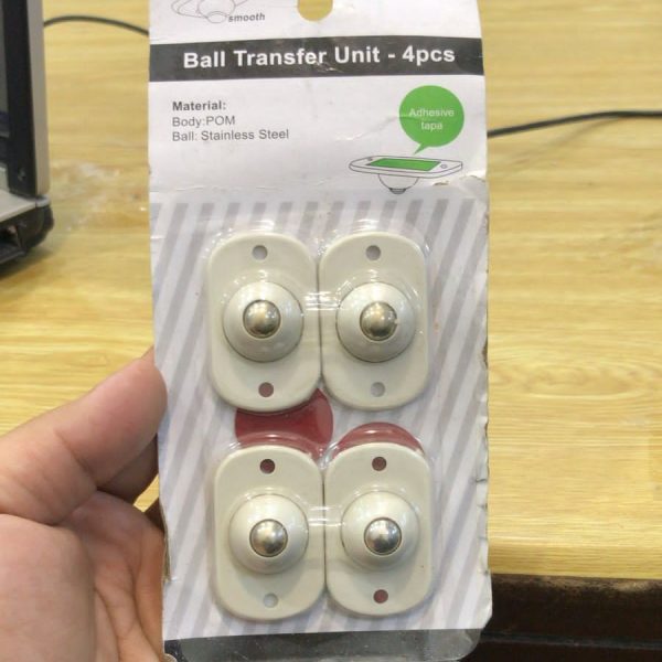 Alternative view of Pulley Wheel Pack Of 4 Pcs Card Packing Smooth Rotation Easy Use