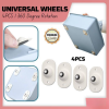 Pulley Wheel Pack Of 4 Pcs Card Packing Smooth Rotation Easy Use