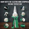 8-in-1 Wire Stripper & Voltage Tester – Multi-Purpose Electrical Tool for Professionals