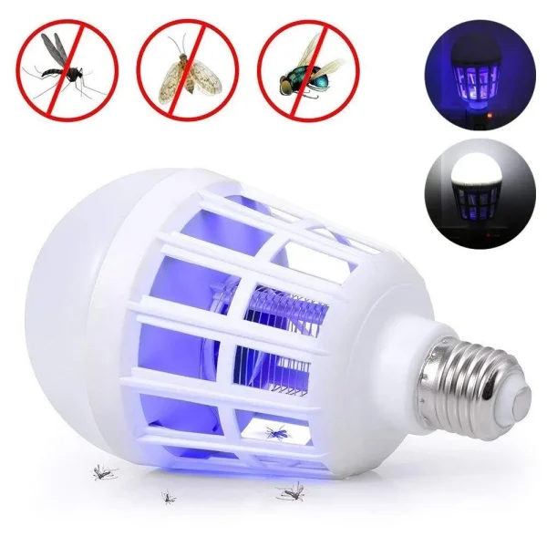 Alternative view of Mosquito Killer Bulb – 2-in-1 UV Mosquito Killer & Energy-Saving LED Light