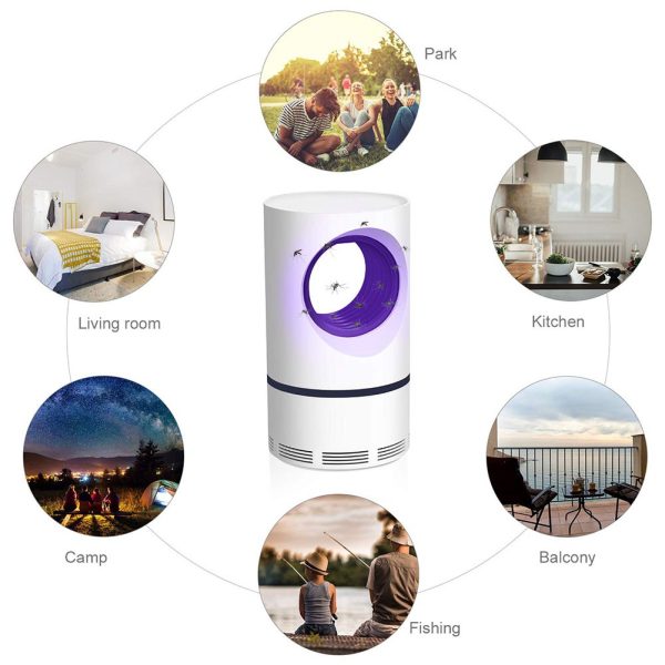 Alternative view of Electronic Mosquito Killer - UV LED Mosquito Trap Lamp(Big size)