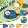 2-In-1 Manual Dumpling Maker & Dough Press Machine | Portable Samosa & Gujiya Mould Tool | Easy Kitchen DIY Pastry Accessory