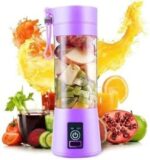 Portable Mini 6 blade Juicer blender | Outdoor Juicing Cup (380ml) - Rechargeable [random] - Image 3