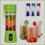 Portable Mini 6 blade Juicer blender | Outdoor Juicing Cup (380ml) - Rechargeable [random] - Image 6
