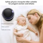 Mosquito Trap with Killer Lamp | Eco Friendly Chemical Free USB Connected UV LED Light Fly Bug Di-Speller with Suction Fan Repellent Lamp (Random color) - Image 5