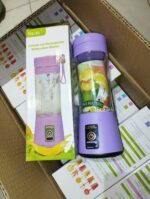 Portable Mini 6 blade Juicer blender | Outdoor Juicing Cup (380ml) - Rechargeable [random] - Image 4