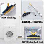2 In 1 Floor Cleaning Brush Bathroom Tile Windows Floor Cleaning Brush With 120° Rotatable Head – Multipurpose Bathroom Floor Cleaning Brush – Floor Brush Scrubber | Floor Cleaning Brush - Image 3