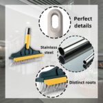 2 In 1 Floor Cleaning Brush Bathroom Tile Windows Floor Cleaning Brush With 120° Rotatable Head – Multipurpose Bathroom Floor Cleaning Brush – Floor Brush Scrubber | Floor Cleaning Brush - Image 4