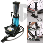 Foot And Hand Air Pump With Air Pressure Gauge - Image 4