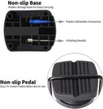 High Pressure Foot Air Pump – Heavy-Duty Mini Foot Pump for Bicycle, Ball, Scooter, Car & Inflatable Toys (Without Gauge) (Random Color) - Image 4