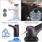 Mclassic MD-03 Touch Intelligent Electric Water Pump – Rechargeable Automatic Dispenser For Bottled Water With One-Touch Operation (Random Color) - Image 6