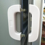 Child Safety Fridge Lock – Self Adhesive Baby Proof Lock for Refrigerator, Cabinets & Drawers | Strong, Easy Installation - Image 4