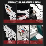 16 In 1 Plier Durable Strong Reliable Multi Functional Compact And Versatile Iron Tool With Multicolor Finish - Image 5