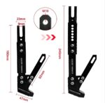 Universal Adjustable Aluminum Motorcycle Kickstand – CNC Side Stand - Image 5