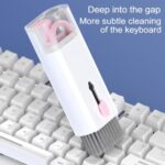7 in 1 Computer Keyboard Cleaner Brush Kit – Multi-Function Earphone Cleaning Pen & Keycap Puller Tool Set - Image 7