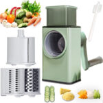 4 in 1 Multi-Function Vegetable Cutter & Slicer with Stainless Steel Blades – Manual Vegetable Chopper - Image 4