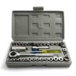 Aiwa 40 PCS Combination Socket Wrench Set – Complete Mechanical Tool Kit for Home, Garage & Automotive Repair - Image 6