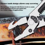 Heavy Duty 9 In 1 Multi Function Pliers Nail Pry Wire Stripper Cutter CR V Steel Professional Tool - Image 4