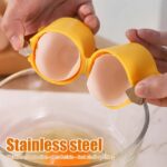 Egg Shell Opener Cutter – Portable Stainless Steel Egg Topper Tool - Image 3