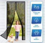 Magnetic Mosquito Mesh Door Net – Hands-Free Automatic Closing Insect Screen - Image 3