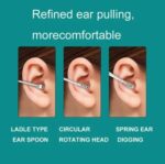 Pack off 6 Ear Pick with Storage Bag Dig Ear Wax Remover Cleaner Care Portable Travel Kit Cleaner Spoon - Image 9